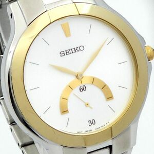 ★レア 1円 SEIKO セイコー 6G28-00H0 QZ 動作品 スモセコ KN0251T（SB 54）