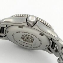 1円 TAG HEUER タグホイヤー WG1413-0 セル QZ 動作品 グレー KB0239T（SB 87）_画像7