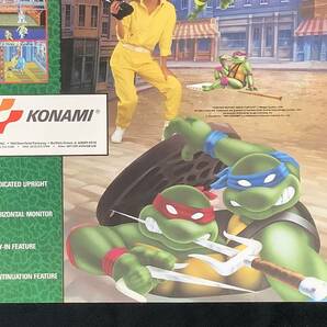 コナミ / チラシ  T.M.N.T. スーパー亀忍者 / Teenage Mutant Ninja Turtles  1989年の画像3