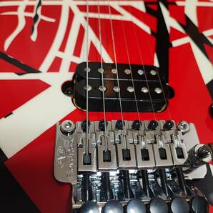 EVH Striped Series Red with Black Stripesの画像3