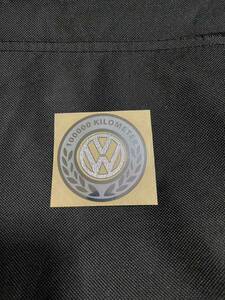 空冷VW 10万キロ　記念ステッカー　ワーゲン ゴルフ　ヤナセ　ビートル　シール