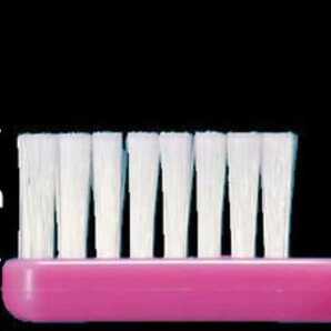 歯科医専売の歯ブラシ やわらかめ フラットタイプ3色１5本セットの画像4