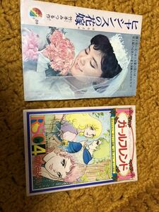 ヒヤシンスの花嫁 竹本みつる のがみけい ガールフレンド りぼんスペシャルコミック 昭和49年 りぼん 4月特大号 りぼんカラーシリーズ 38