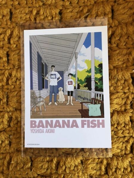 banana fish ポストカード 光の庭 吉田秋生 バナナフィッシュ BANANAFISH