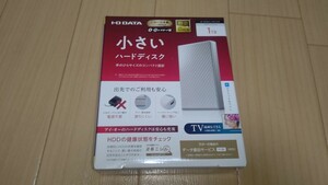 新品 I-O DATA 外付けHDD [1TB /ポータブル型] 高速カクうす セラミックホワイト PC 録画用ハードディスク ポータブル HDPT-UTS1W