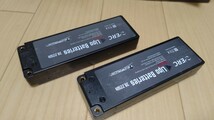 SUNPADOW ERC 5300 リポバッテリー 5300mAh/2S/7.4V/100C 2個 ツーリングバギードリフトなどに サンパドウ タミヤヨコモ無限などに_画像9