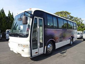 H10 Mitsubishi aero bus MM812H42 number of seats touring specification ( white )(001)(03-18) inspection torn number attaching present condition delivery price . equipped!