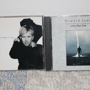 国内盤CD2枚★ハワード・ジョーンズ HOWARD JONES ワンtoワン／クロス・ザット・ライン★の画像1