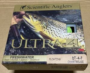 フライライン　Scientific Anglers ULTRA4 DT4F サイエンティフィックアングラーズ　ウルトラ4　ダブルテーパー4番