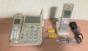  new life support price!! Panasonic cordless telephone machine cordless handset 1 pcs attaching VE-GZ72-N house telephone Gold 