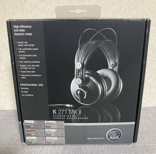 超超超激レア！！ 高騰中！！ AKG K271 MK2 モニターヘッドフォン アーカーゲー 密閉型ヘッドホン