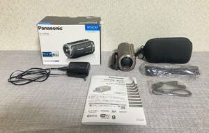 超激レア！！ 超美品！！ Panasonic HC-W580M-T デジタルハイビジョンビデオカメラ パナソニック ブラウン 