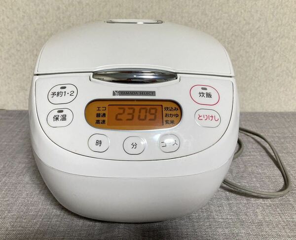 新生活応援価格！！ マイコンジャー炊飯器 5.5合 YAMADA SELECT YEC-M10G1 ヤマダ電機