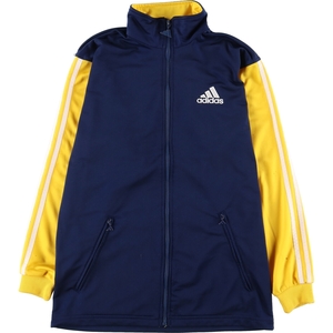 古着 90年代 アディダス adidas バックロゴ ジャージ トラックジャケット メンズL ヴィンテージ /eaa420942