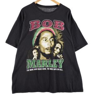 古着 BOB MARLEY ボブマーリー バンドTシャツ バンT メンズXL /eaa263253 【LP2311】