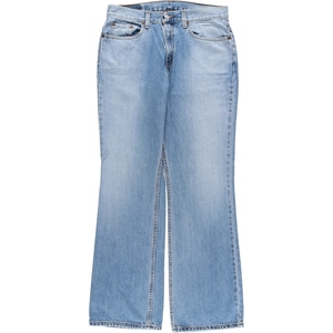 古着 00年代 リーバイス Levi's 515 BOOT CUT LOWER RISE ブーツカットデニムパンツ レディースL(w30) /eaa422192