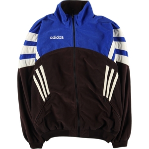 古着 90年代 アディダス adidas ベロアジャージ トラックジャケット メンズL ヴィンテージ /eaa422471