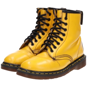 古着 ドクターマーチン Dr.Martens 8ホールブーツ 英国製 6 レディース24.5cm /saa009239