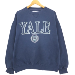 古着 90年代 GEAR FOR SPORTS YALE イェール大学 カレッジスウェットシャツ トレーナー メンズL ヴィンテージ /eaa413774