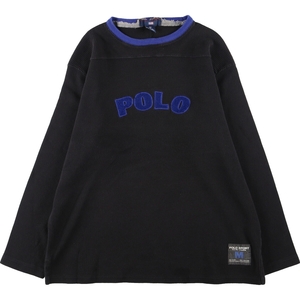 古着 ラルフローレン Ralph Lauren POLO SPORT ポロスポーツ サーマルロンT ワッフル メンズM /eaa425908