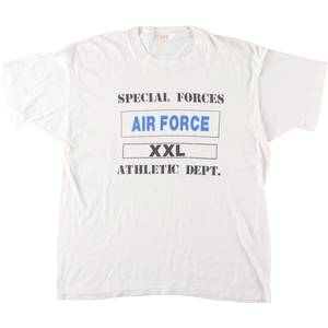 古着 80年代 スクリーンスターズ SCREEN STARS AIR FORCE 半袖 プリントTシャツ USA製 メンズXL ヴィンテージ /eaa425789