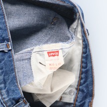 古着 90年代 リーバイス Levi's 20505-0217 テーパードデニムパンツ USA製 メンズw32 ヴィンテージ /evb005353_画像4