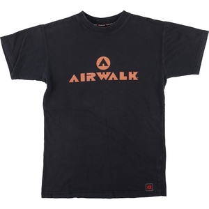 古着 AIRWALK 両面プリント スポーツTシャツ メンズS ヴィンテージ 両面プリント /eaa425976