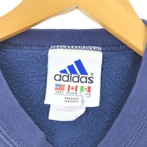 古着 90年代 アディダス adidas ワンポイントロゴスウェットシャツ トレーナー USA製 ヴィンテージ /eaa427043_画像3