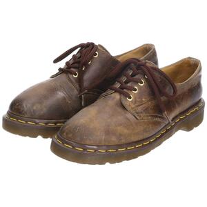 古着 ドクターマーチン Dr.Martens 4ホールシューズ 英国製 UK4 レディース22.5cm /saa008501 【LP2311】