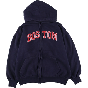  б/у одежда AUTHENTIC LIFE APPAREL BOSTON Boston университет колледж тренировочный полный Zip Parker мужской L /eaa422287