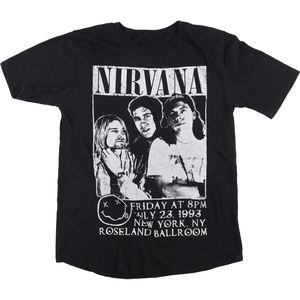 古着 NIRVANA ニルヴァ―ナ バンドTシャツ バンT メンズS /eaa423627