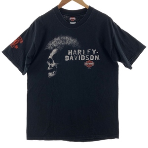 古着 00年代 ハーレーダビッドソン Harley-Davidson モーターサイクル バイクTシャツ USA製 メンズL /eaa381752