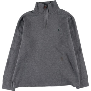  old clothes Ralph Lauren Ralph Lauren POLO by Ralph Lauren half Zip sweatshirt sweatshirt men's L /eaa427268