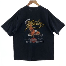 古着 90年代 ハーレーダビッドソン 両面プリント モーターサイクル バイクTシャツ USA製 メンズXL ヴィンテージ /eaa381776_画像2