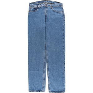 古着 90年代 リーバイス Levi's 505 REGULAR FIT STRAIGHT LEG テーパードデニムパンツ USA製 メンズw34 ヴィンテージ /evb005365