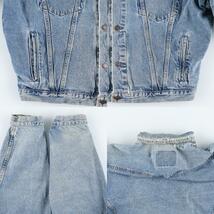 古着 90年代 リーバイス Levi's 75525-4891 デニムジャケット Gジャン カナダ製 メンズL ヴィンテージ /eaa427284_画像9