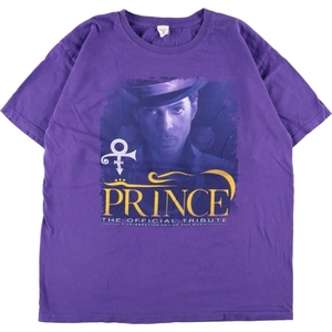 古着 keya PRINCE プリンス 両面プリント バンドTシャツ バンT メンズL /eaa366030