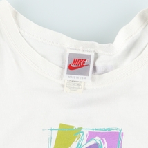 古着 90年代 ナイキ NIKE 銀タグ プリントTシャツ USA製 メンズL ヴィンテージ /eaa428555_画像3