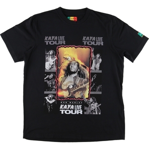 古着 SHOEPALACE BOB MARLEY ボブマーリー 両面プリント バンドTシャツ バンT メンズXL /eaa425183