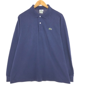 古着 ラコステ LACOSTE 長袖 ポロシャツ 7 メンズL /eaa423420