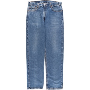 古着 00年代 リーバイス Levi's 505 REGULAR FIT STRAIGHT LEG テーパードデニムパンツ USA製 メンズw35 /evb005326