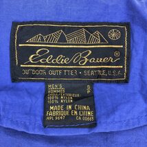 古着 90年代 エディーバウアー Eddie Bauer 黒タグ マウンテンパーカー シェルジャケット メンズS ヴィンテージ /eaa426793_画像3