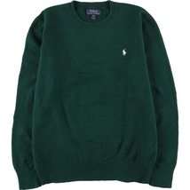 古着 ラルフローレン POLO RALPH LAUREN コットンニットセーター メンズXL /eaa389583_画像1