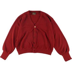 古着 70年代 ジェイシーペニー J.C.Penney SWEATER アクリルニットカーディガン メンズL ヴィンテージ /eaa314752 【SS2306】