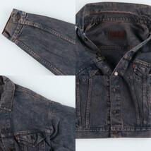 古着 90年代 リーバイス Levi's 70567-0219 後染め デニムジャケット Gジャン USA製 メンズM 長袖 ヴィンテージ /eaa424653_画像10