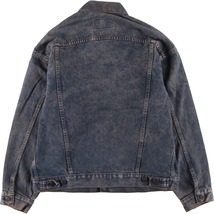 古着 90年代 リーバイス Levi's 70567-0219 後染め デニムジャケット Gジャン USA製 メンズM 長袖 ヴィンテージ /eaa424653_画像2