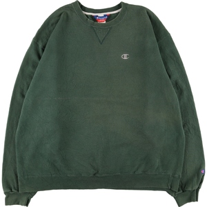 古着 90年代~ チャンピオン Champion AUTHENTIC ATHLETIC APPAREL ワンポイントロゴスウェットシャツ トレーナー メンズXXL /eaa431850