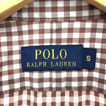 古着 ラルフローレン Ralph Lauren POLO RALPH LAUREN ギンガムチェック 長袖 コットンチェックシャツ メンズS /eaa421946_画像3