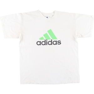 古着 90年代 アディダス adidas プリントTシャツ USA製 メンズL ヴィンテージ /eaa431394