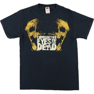 古着 00年代 フルーツオブザルーム Through the Eyes of the Dead バンドTシャツ バンT メンズS /eaa433317